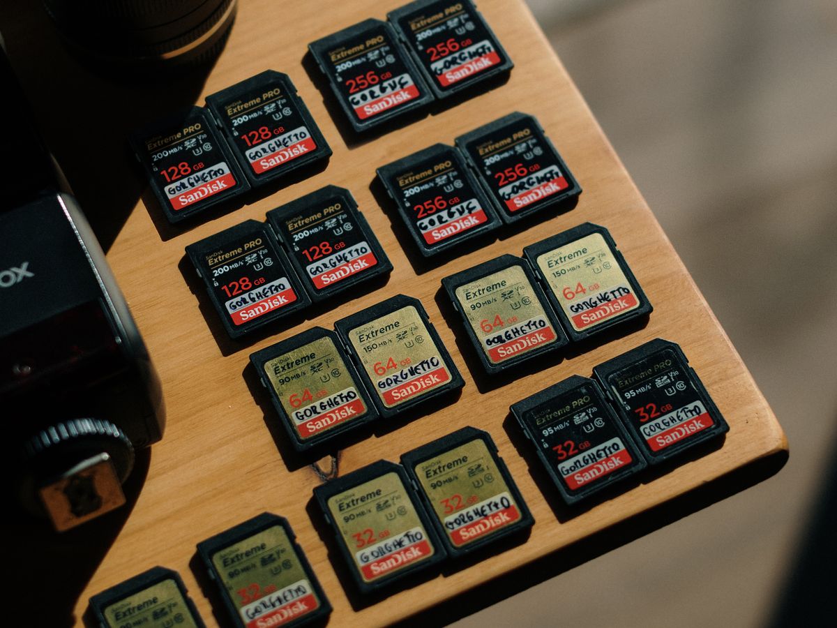 SD and microSD memory cards
